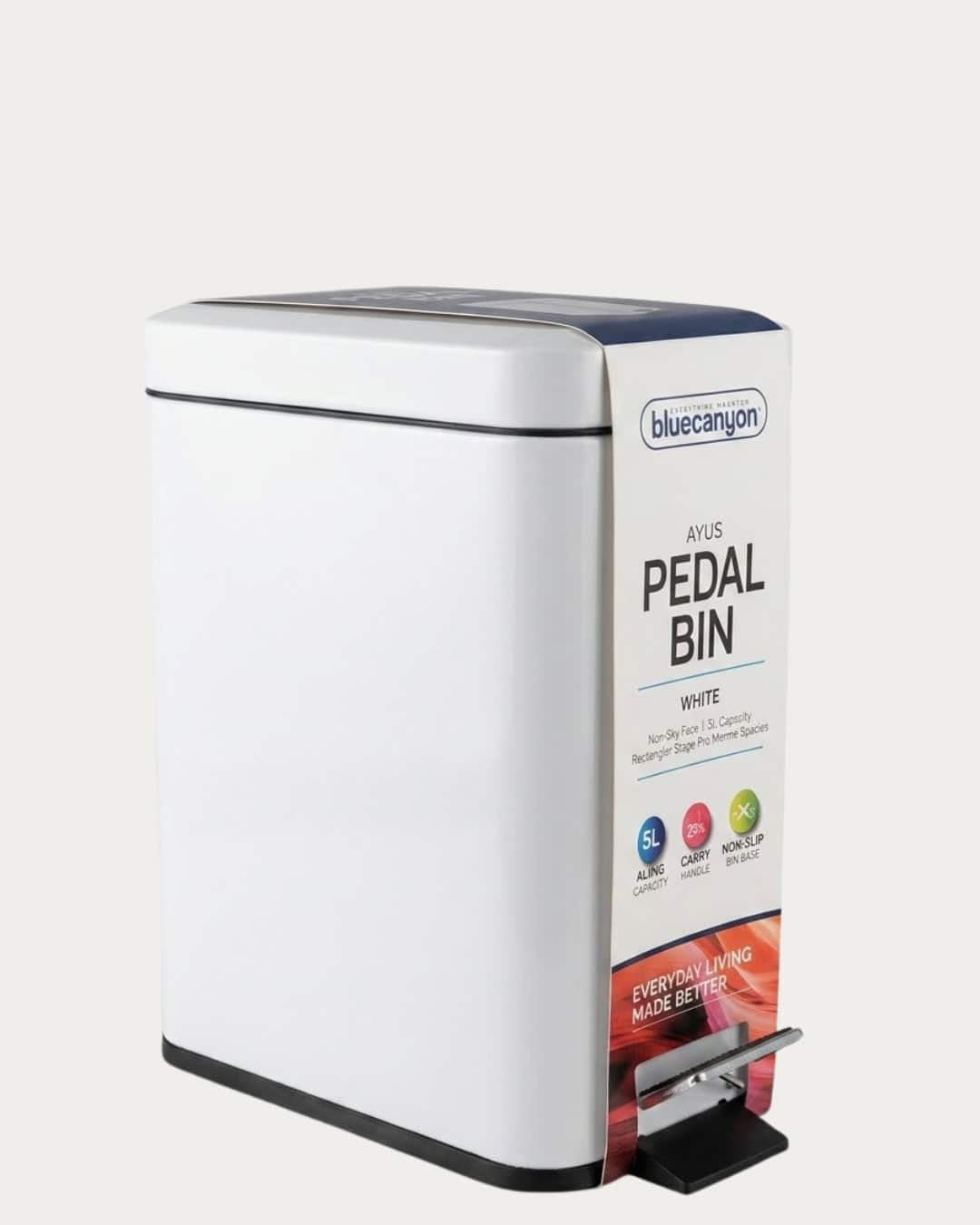 Blue Canyon Axus Rectangular Pedal Bin 5L - Image 2
