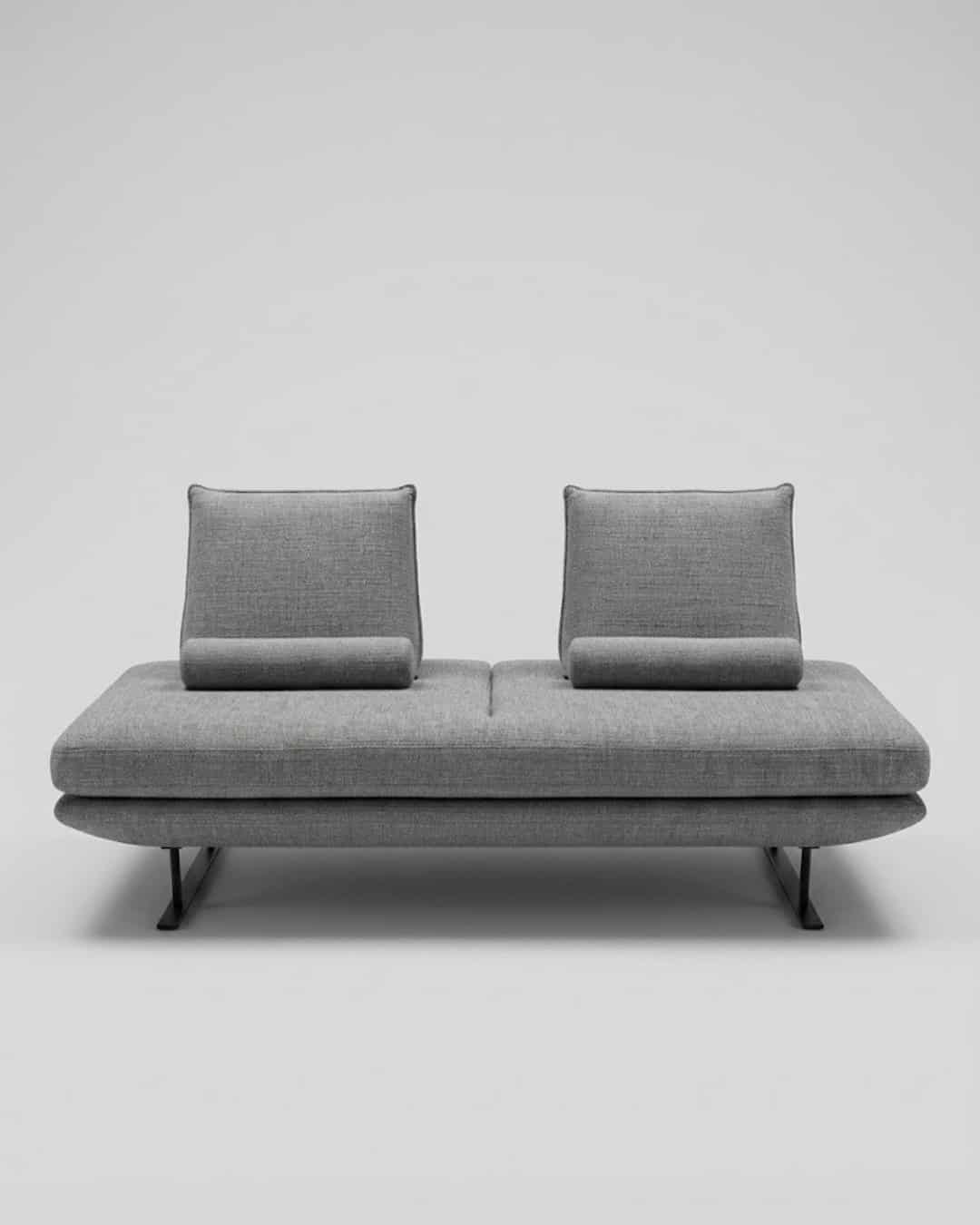 Grey Modular Daybed With Adjustable cushions - Image 2