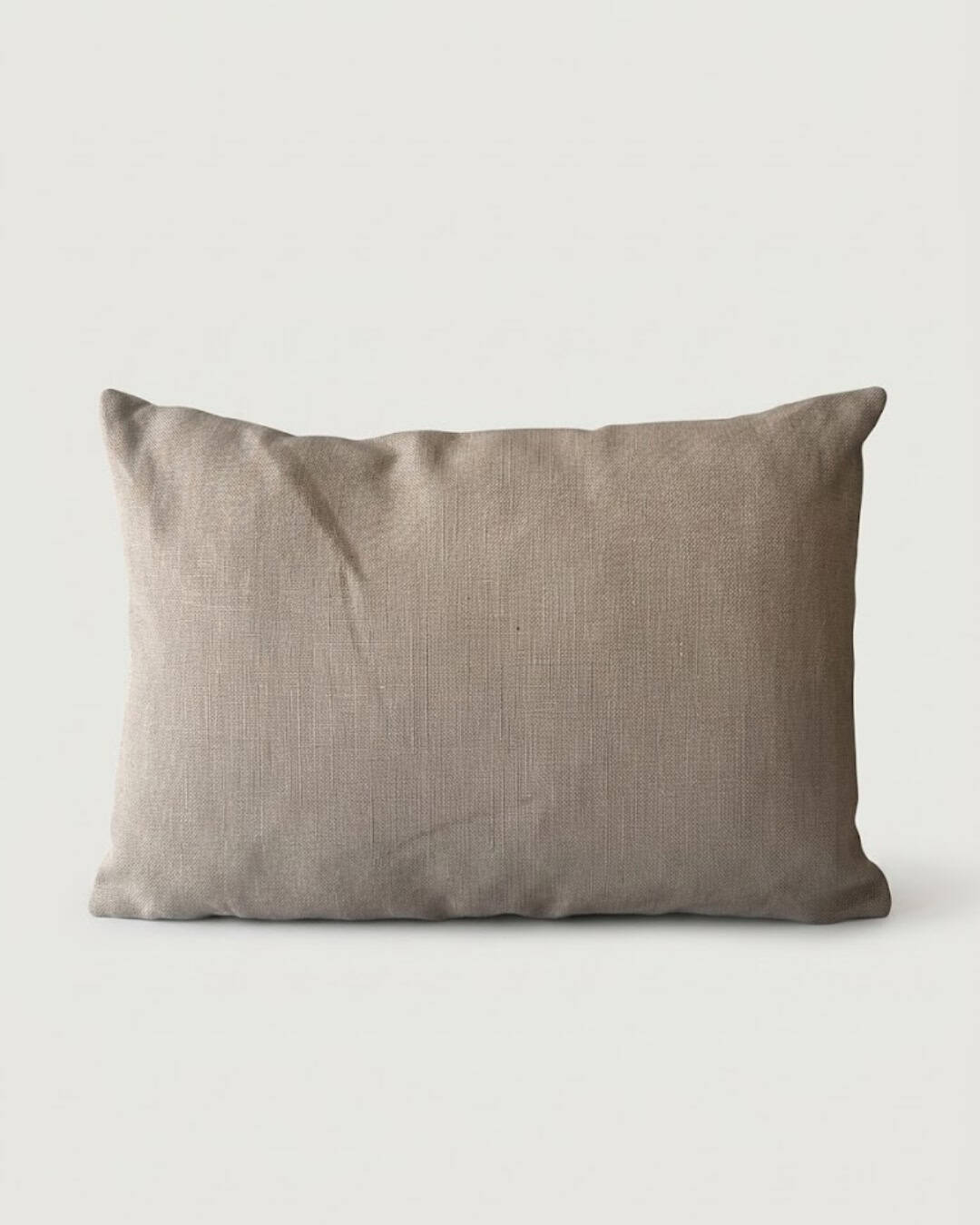 Green and Biege Triangle Pattern Throw Pillow - Image 2