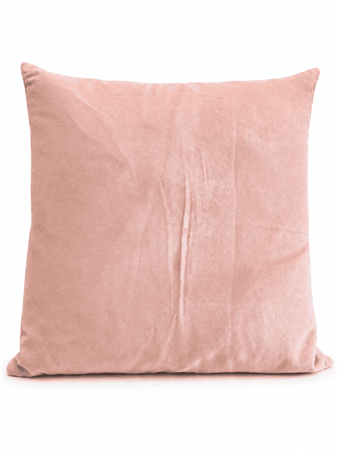 Jumbo velour throw pillow