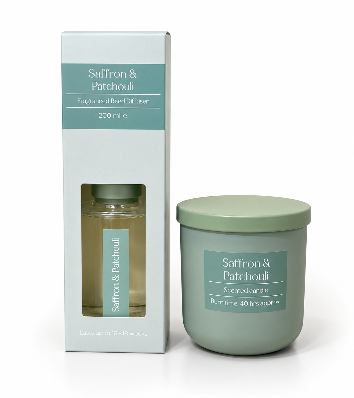 Saffron & Patchouli Fragrance Set