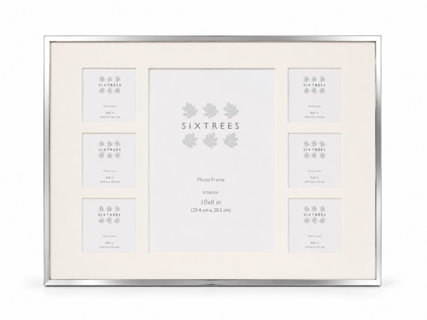 Sixtrees 7 Part 2 x 2 Inches Photo Frame