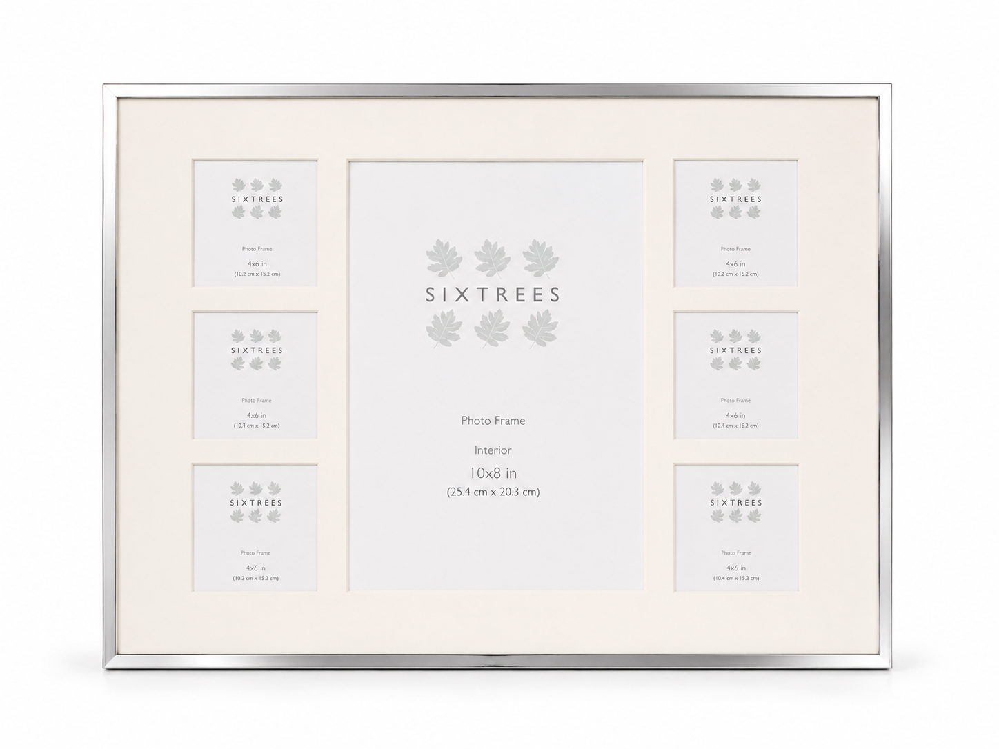 Sixtrees 7 Part 2 x 2 Inches Photo Frame