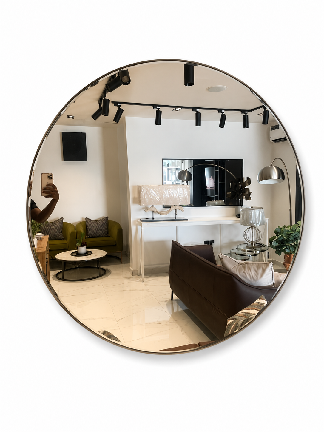 Big Round Mirror