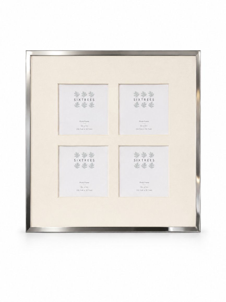 Sixtrees 4 Part 2 x 2 Inches Photo Frame