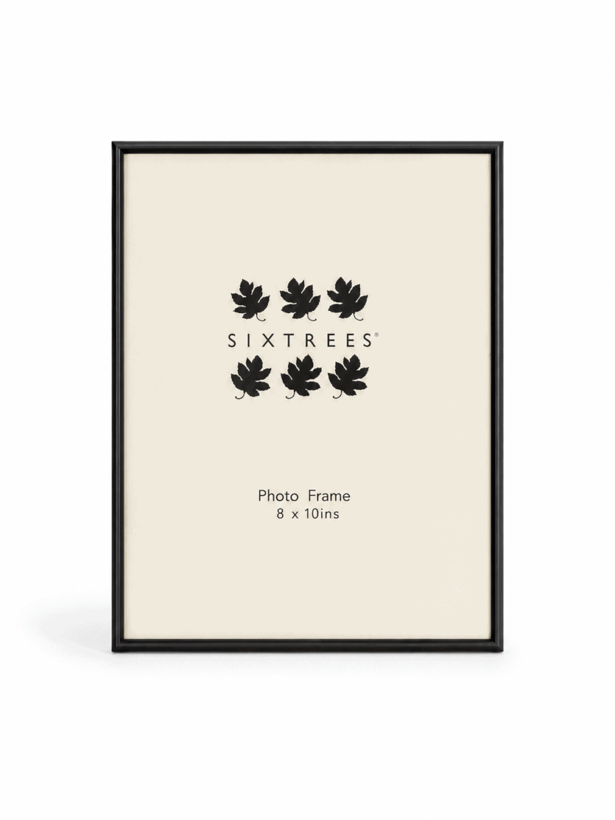 Matte Black Sixtree 8 x 10 Photo Frame