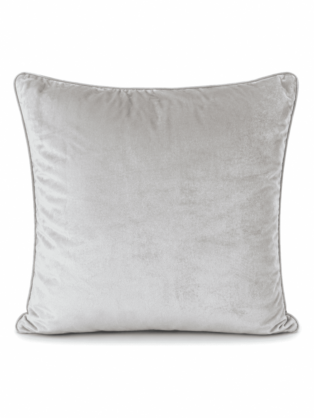 Jumbo velour throw pillow