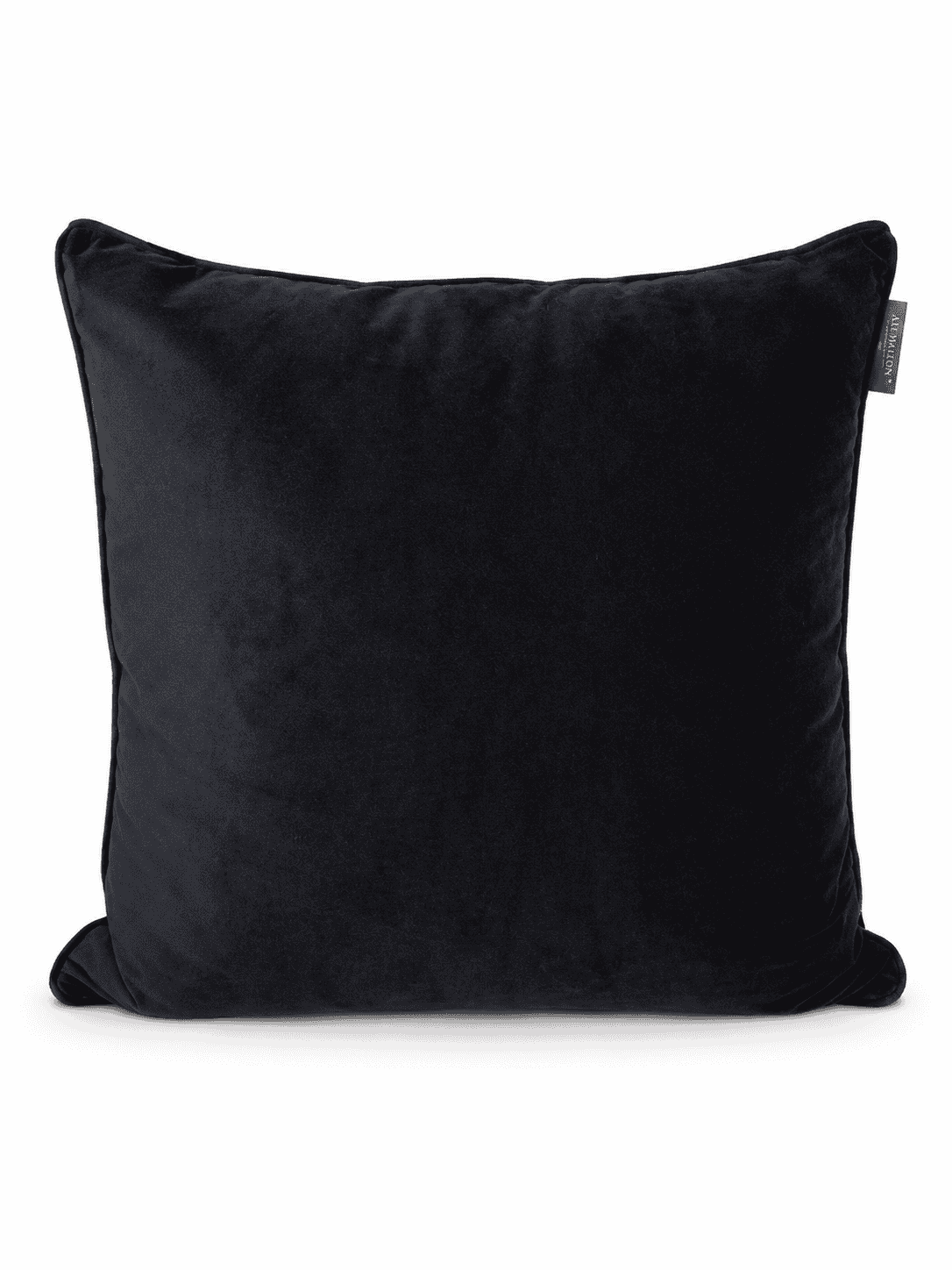 Black Velvet Throw Pillow