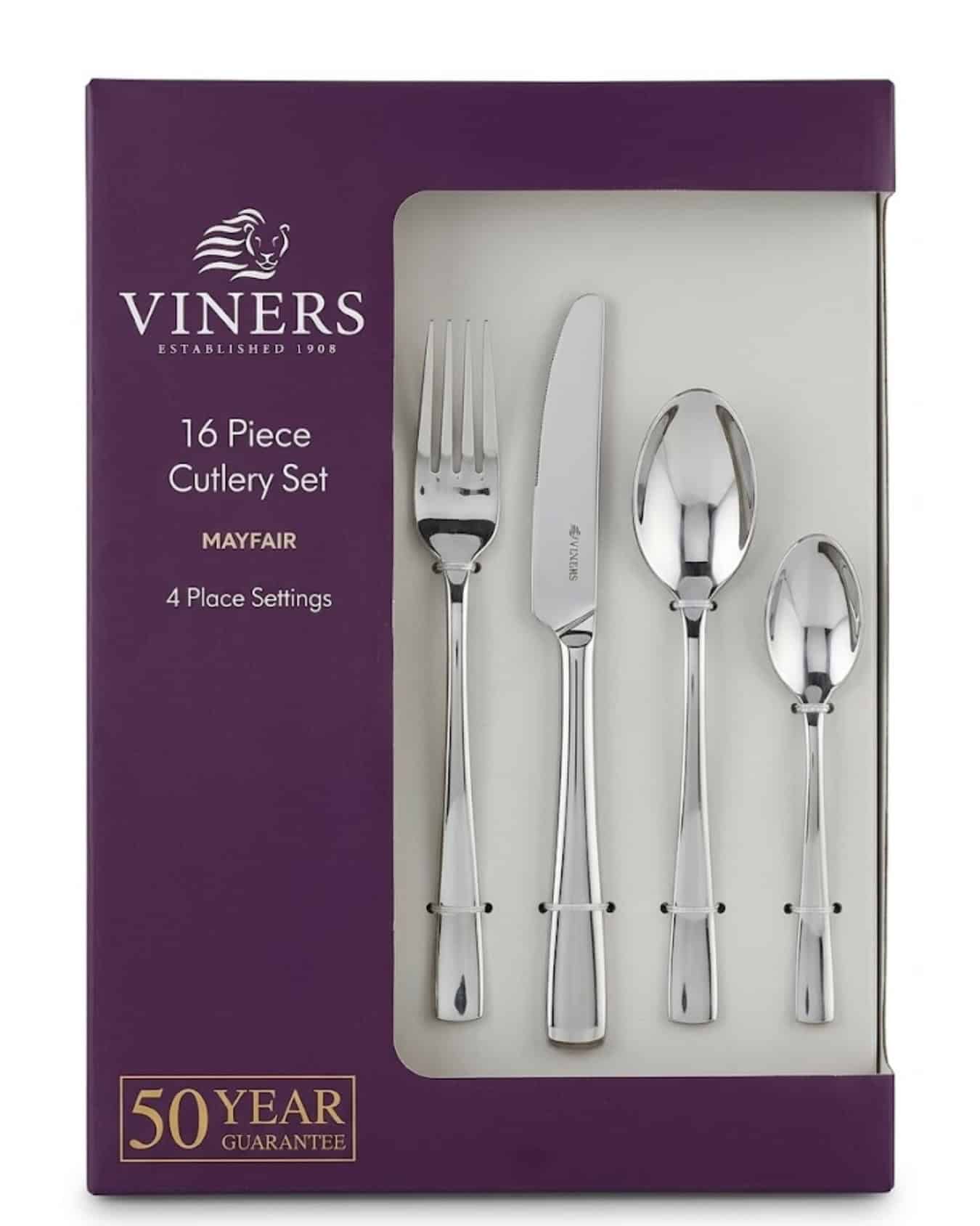 Viners 16 Pcs Mayfair Cutlery Set
