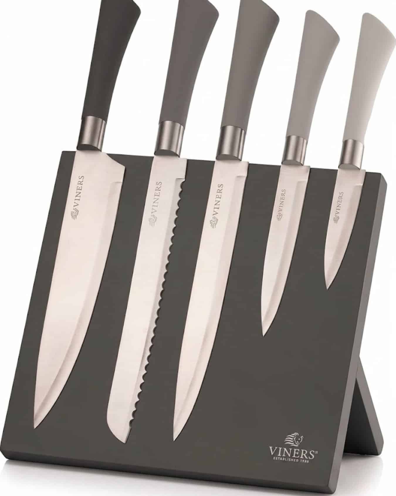 Viners Mono Mix 6pc knife block set
