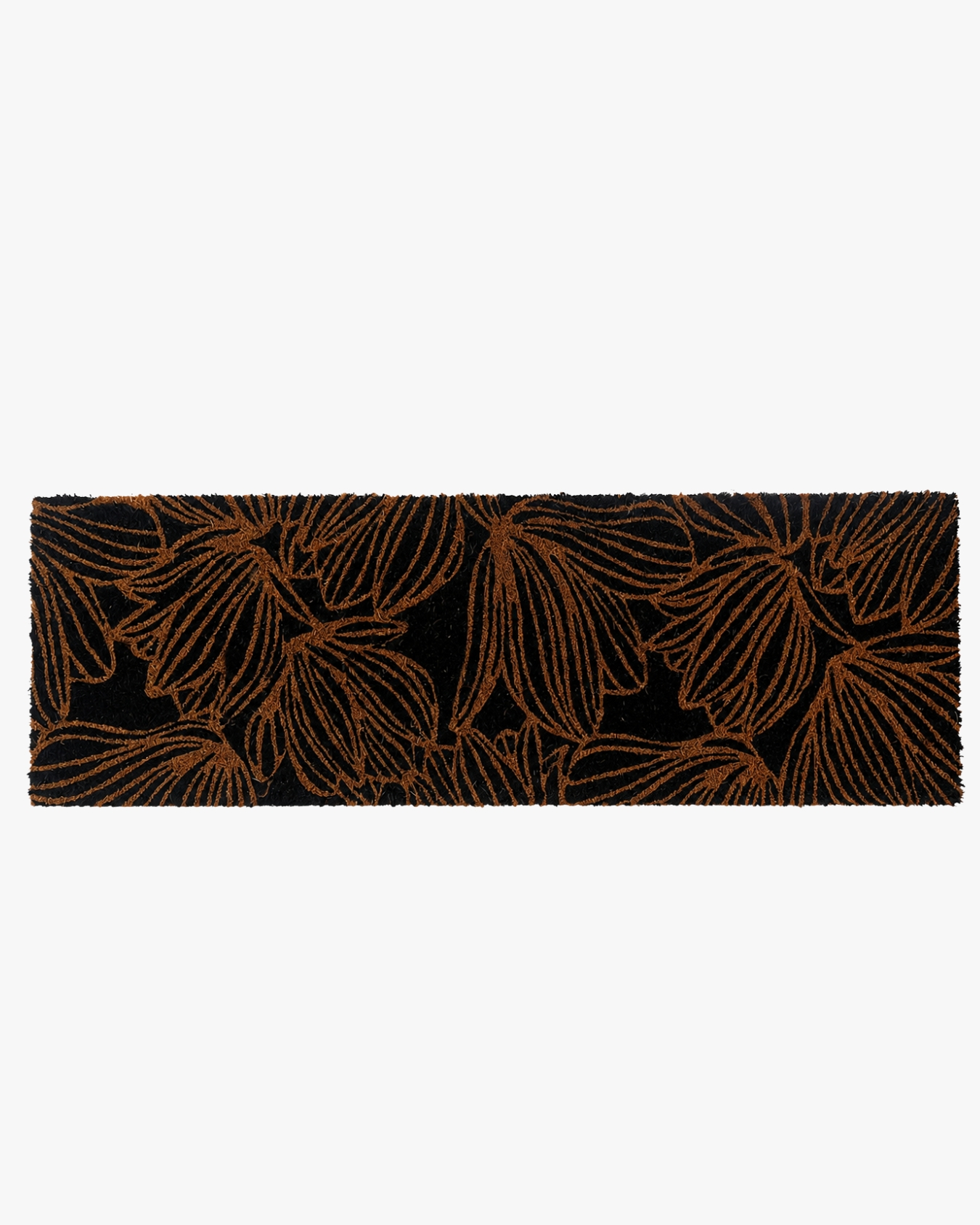 Jul Brown and Black Animal Pattern Door mat