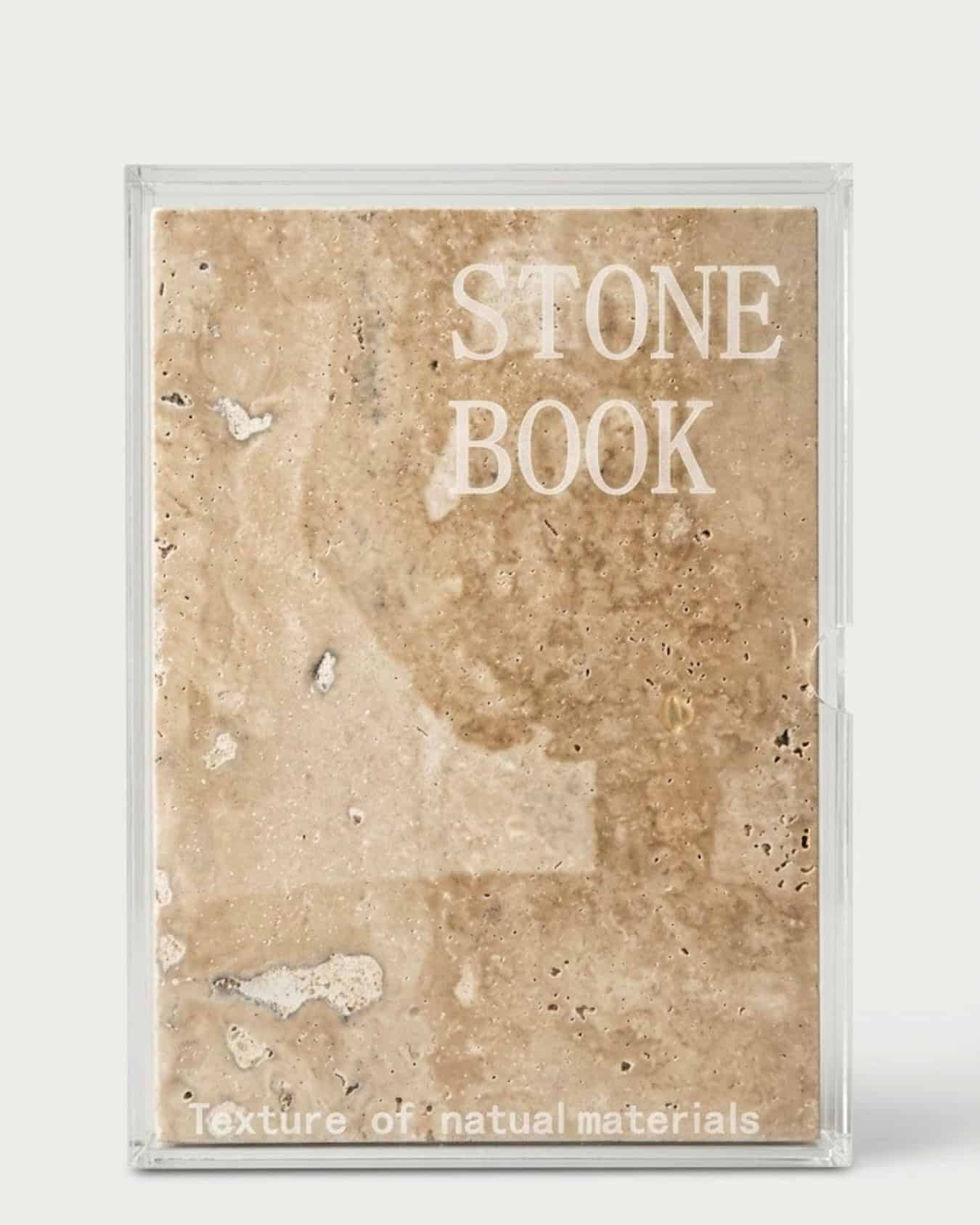 Natural Stone + Acrylic Stone Book - Image 3