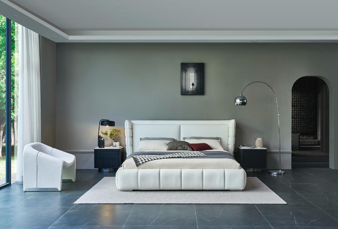 The Luxe Haven Leather Bed - Image 3
