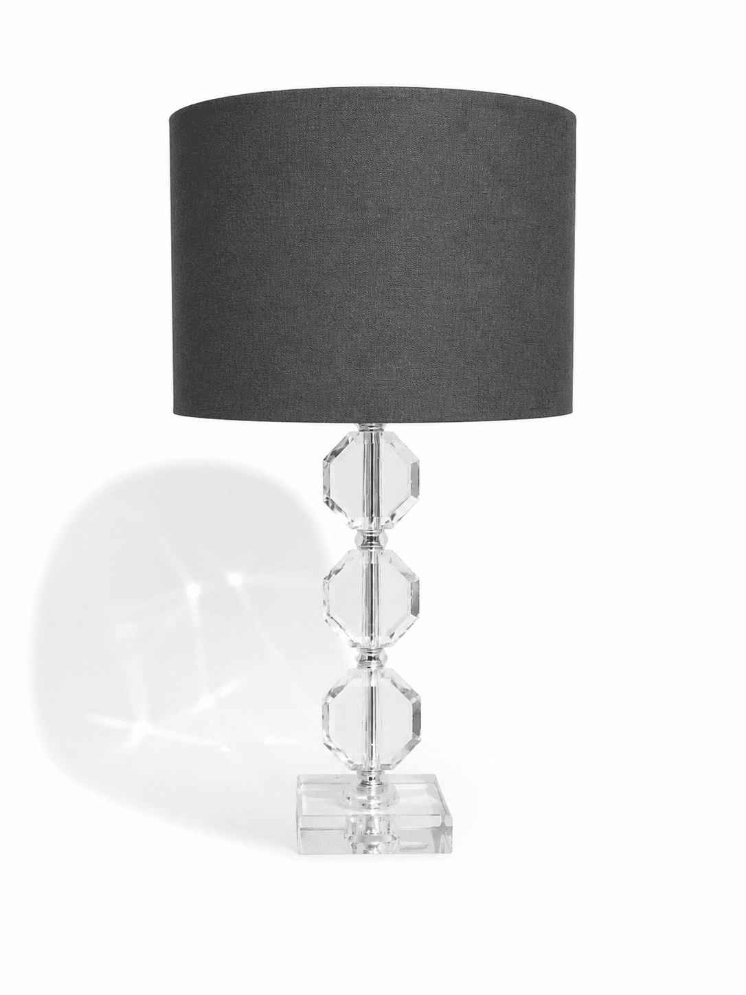 Crystal Twisted Base Table Lamp