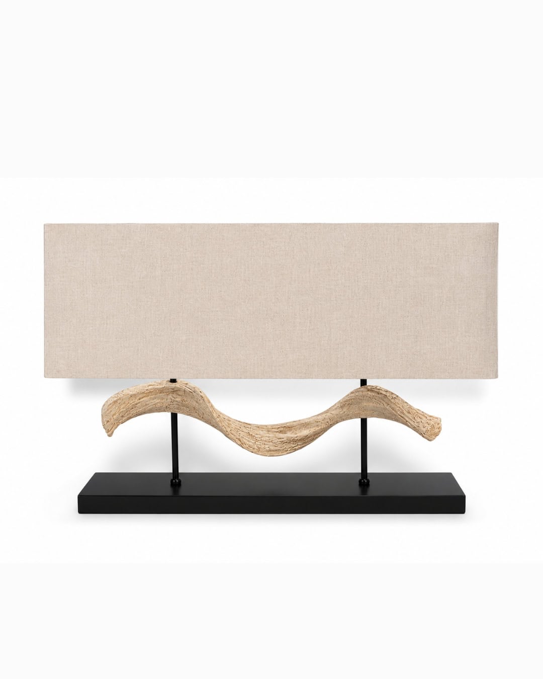 Large Rectangular Lamp With Long Design Base