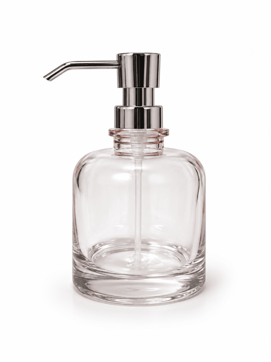Lux Plain Glass Soap Dispenser