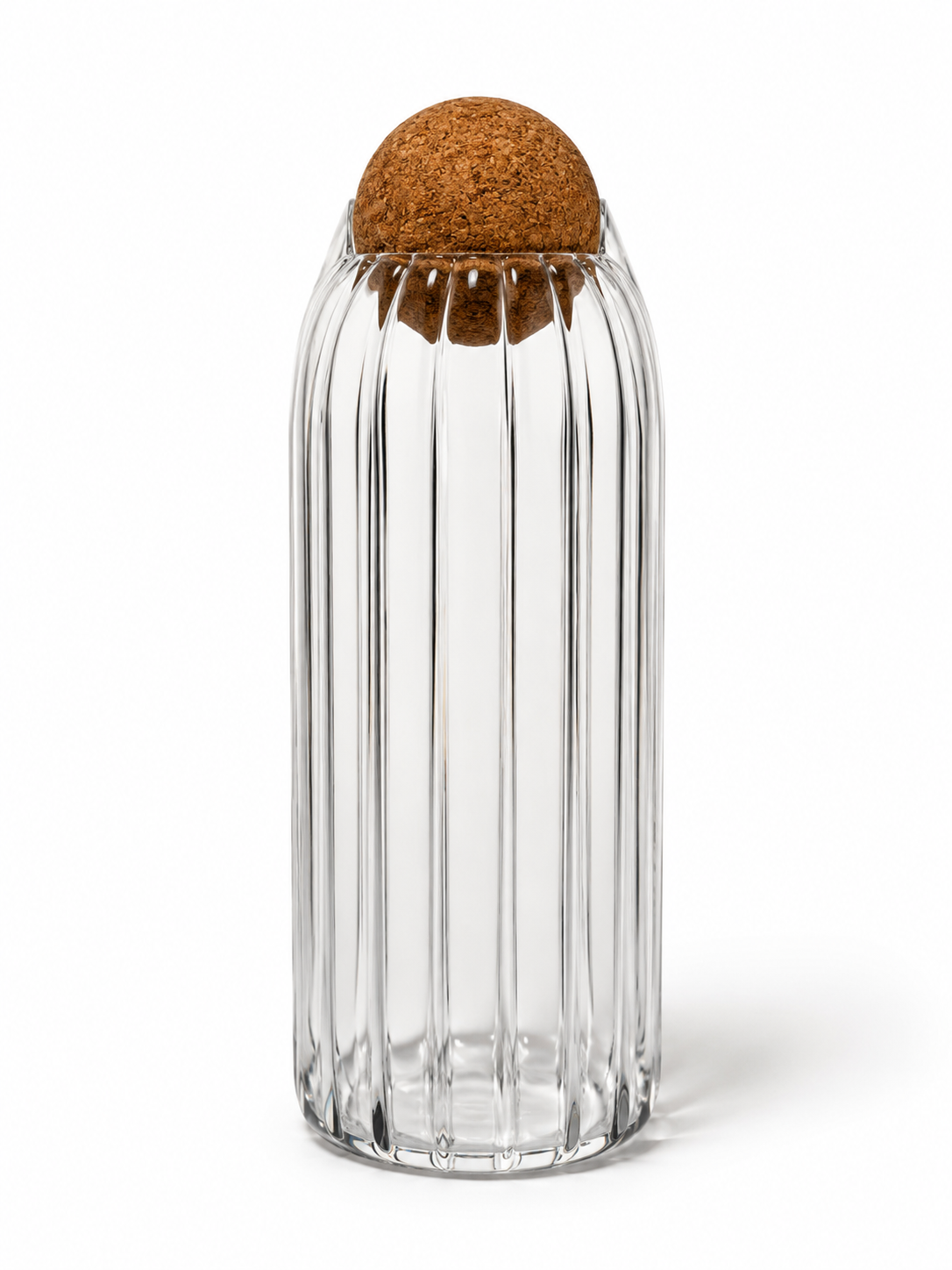 Big Glass Canister with Cork Lid