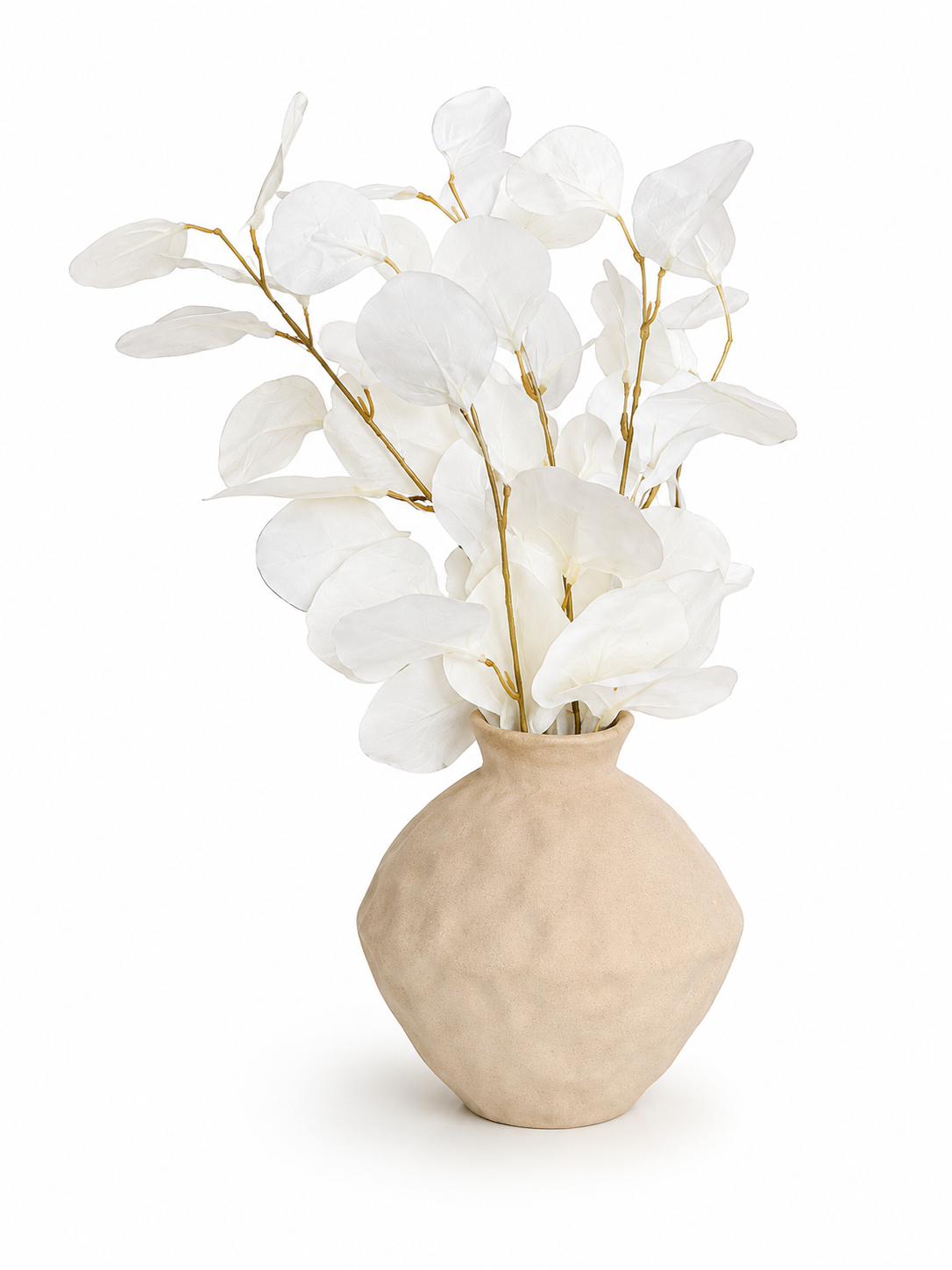 Bleached Eucalyptus Vase Arrangement