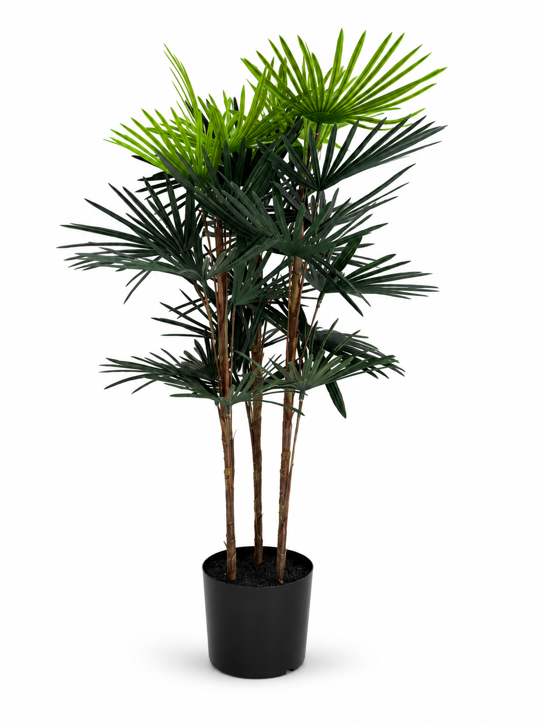 Faux Fan Palm Plant