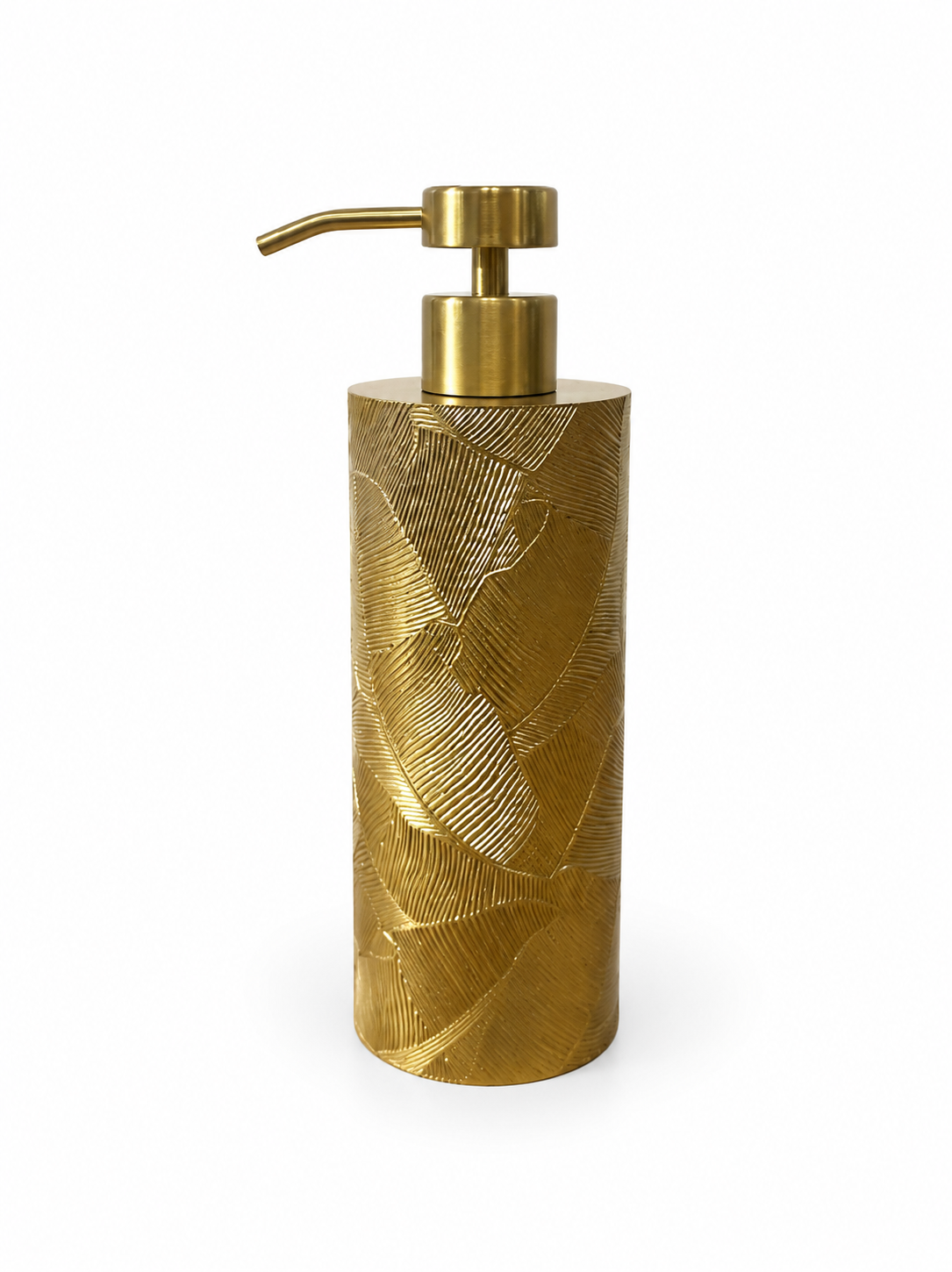 GoldTone Leaf Pattern Soap
