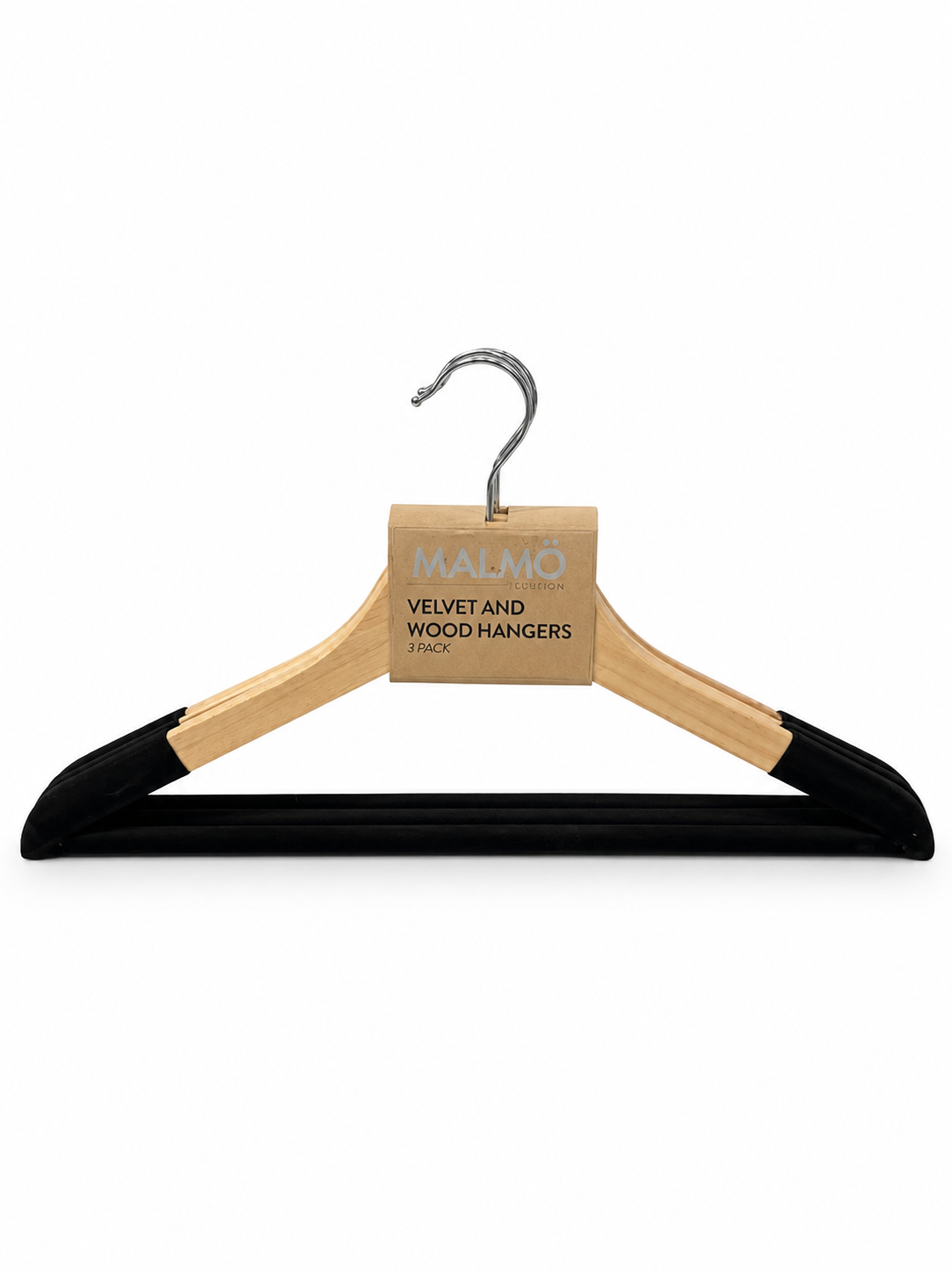 Pack Of 2 wooden hangers