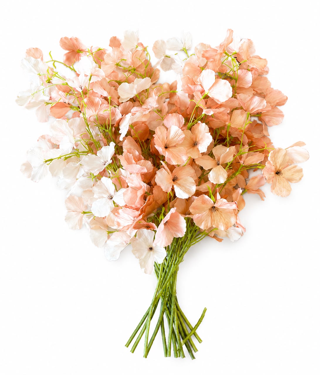 Pink Apple Blossom Single Stem 81cm