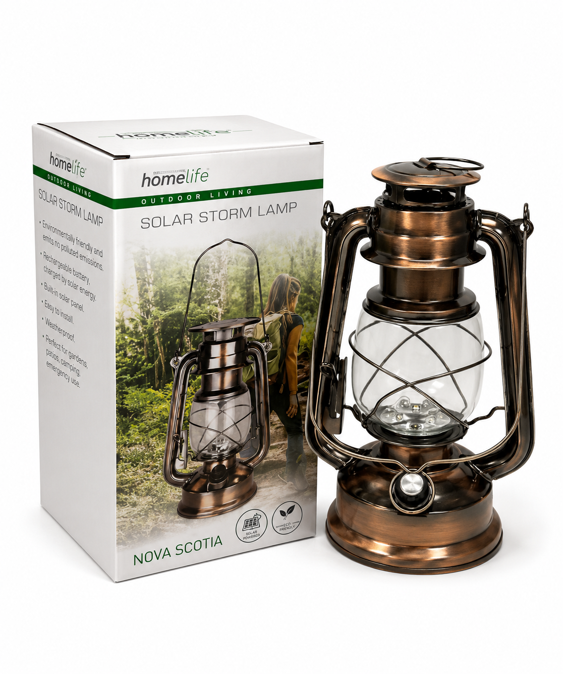 Retro Storm Led Lantern Lamp