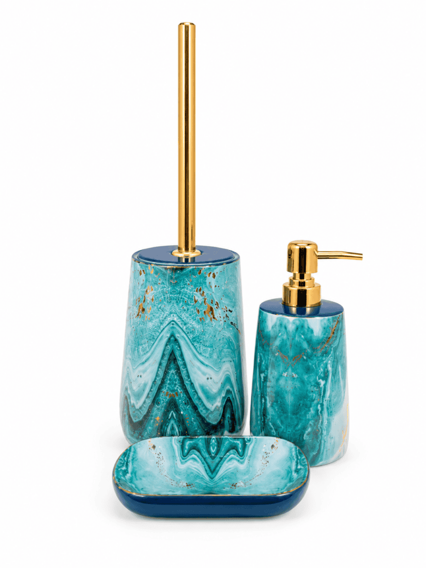Agate 3pcs bath set