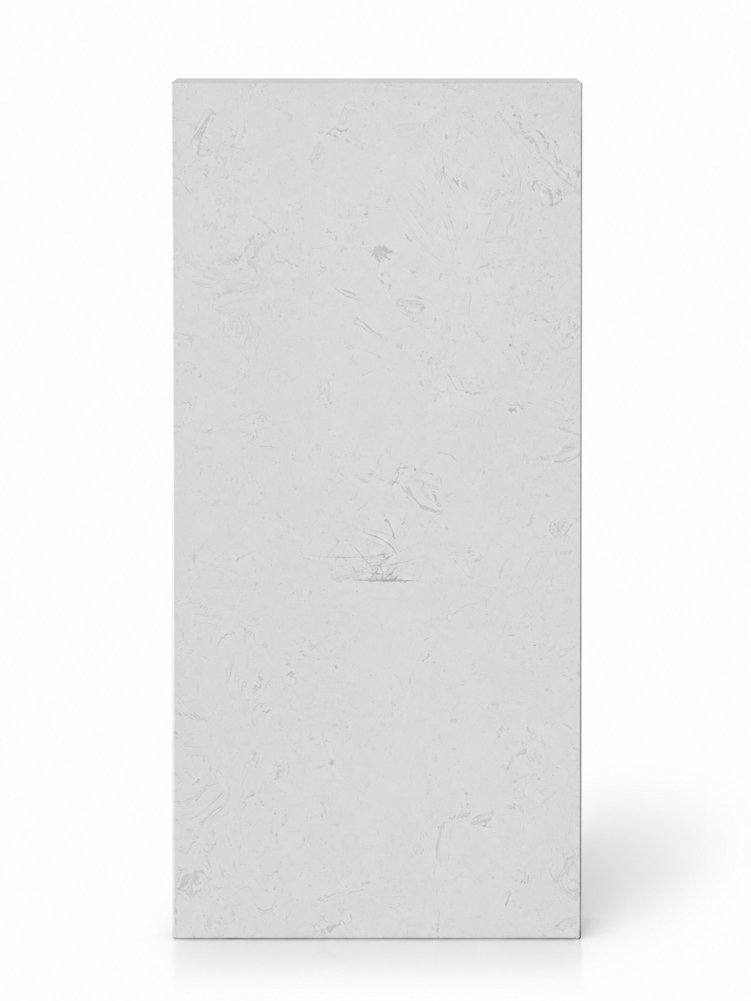 Large White Rectangular Marble Base