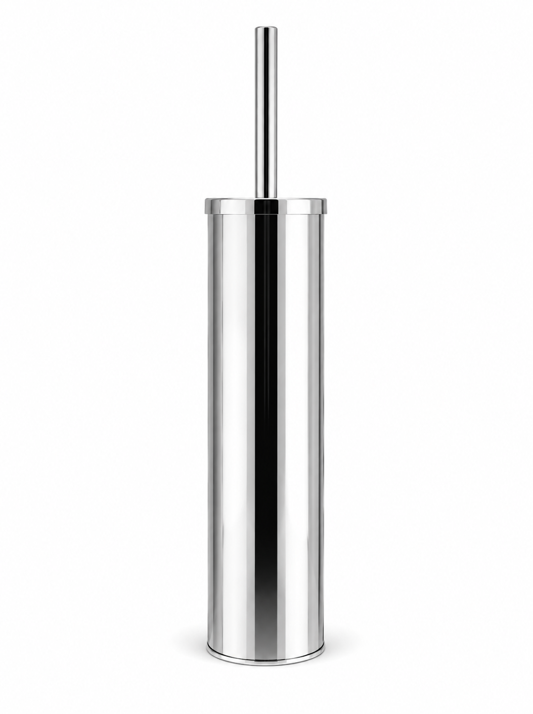 Slim Chrome Toilet Brush & Holder