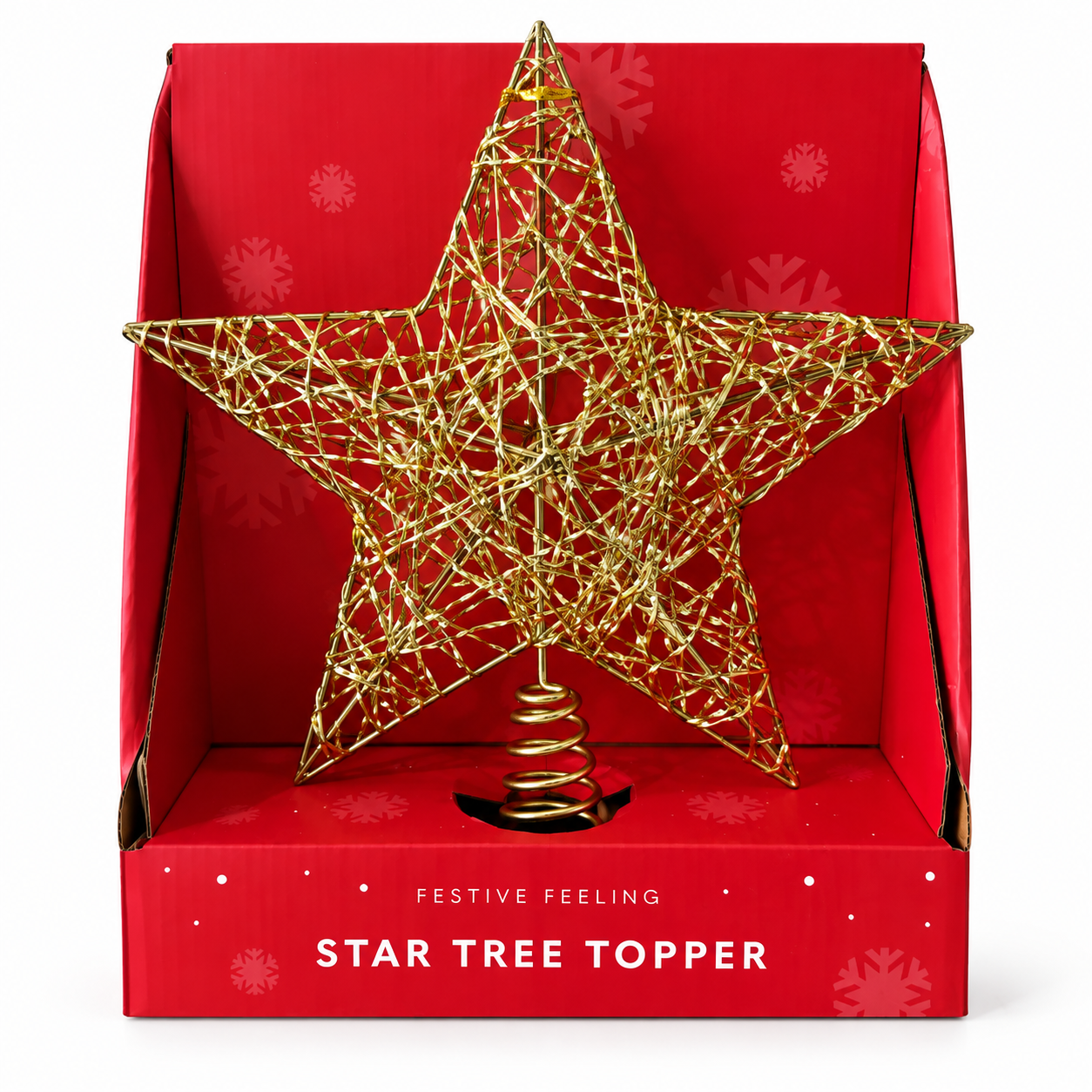 Festive Feeling Star Tree Topper