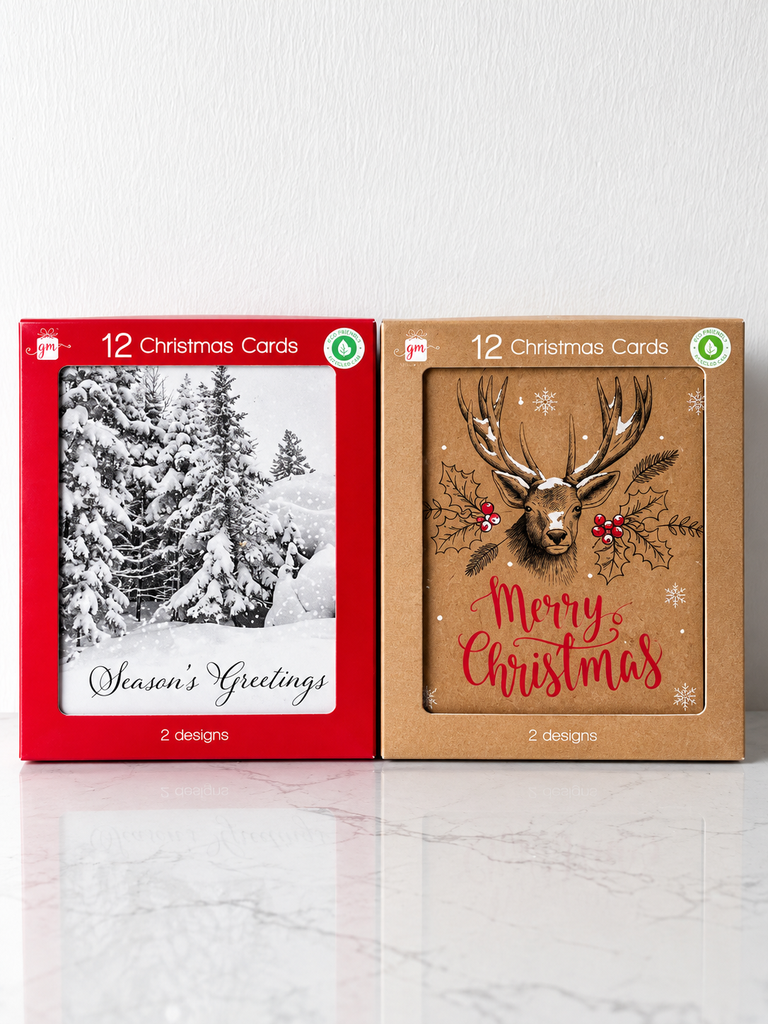 12Pcs Christmas Card