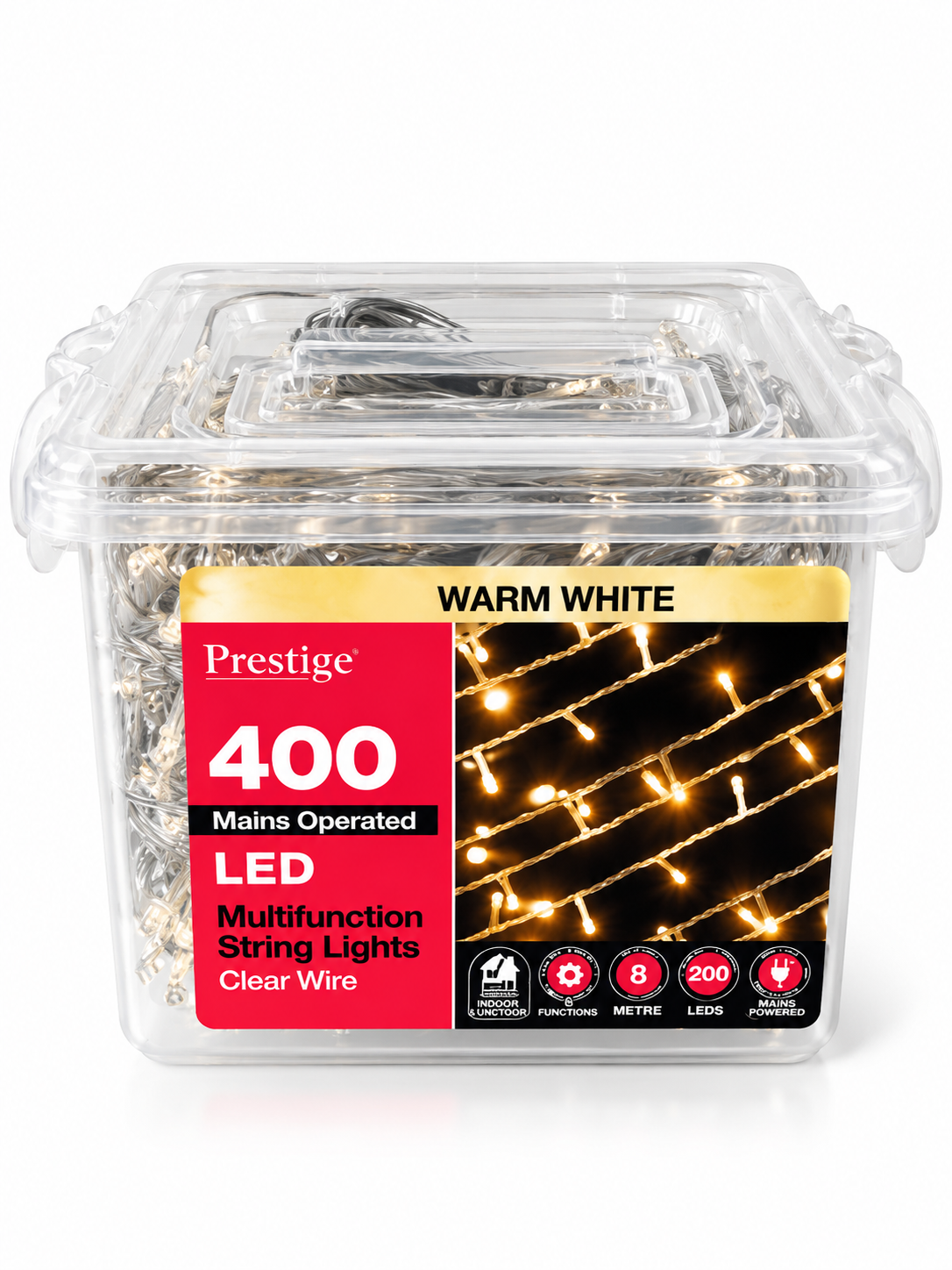 400 Led Multifunction String Light (Warm White)