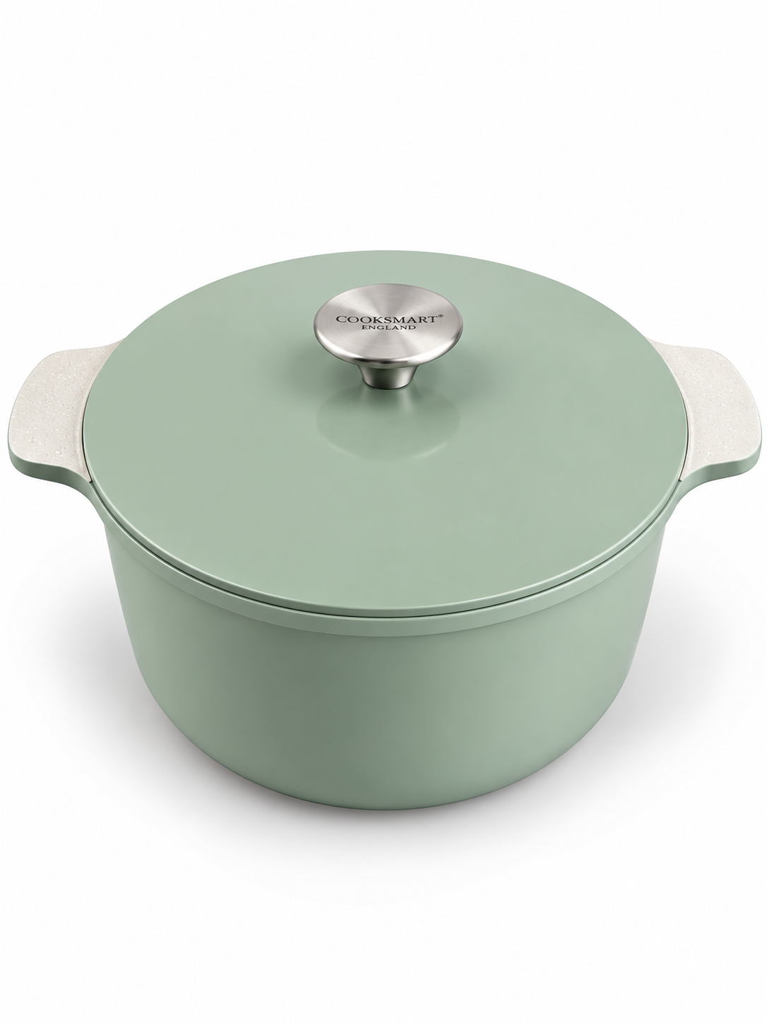 Cooksmart 24cm Ceramic Cast Aluminium Pot - Image 4