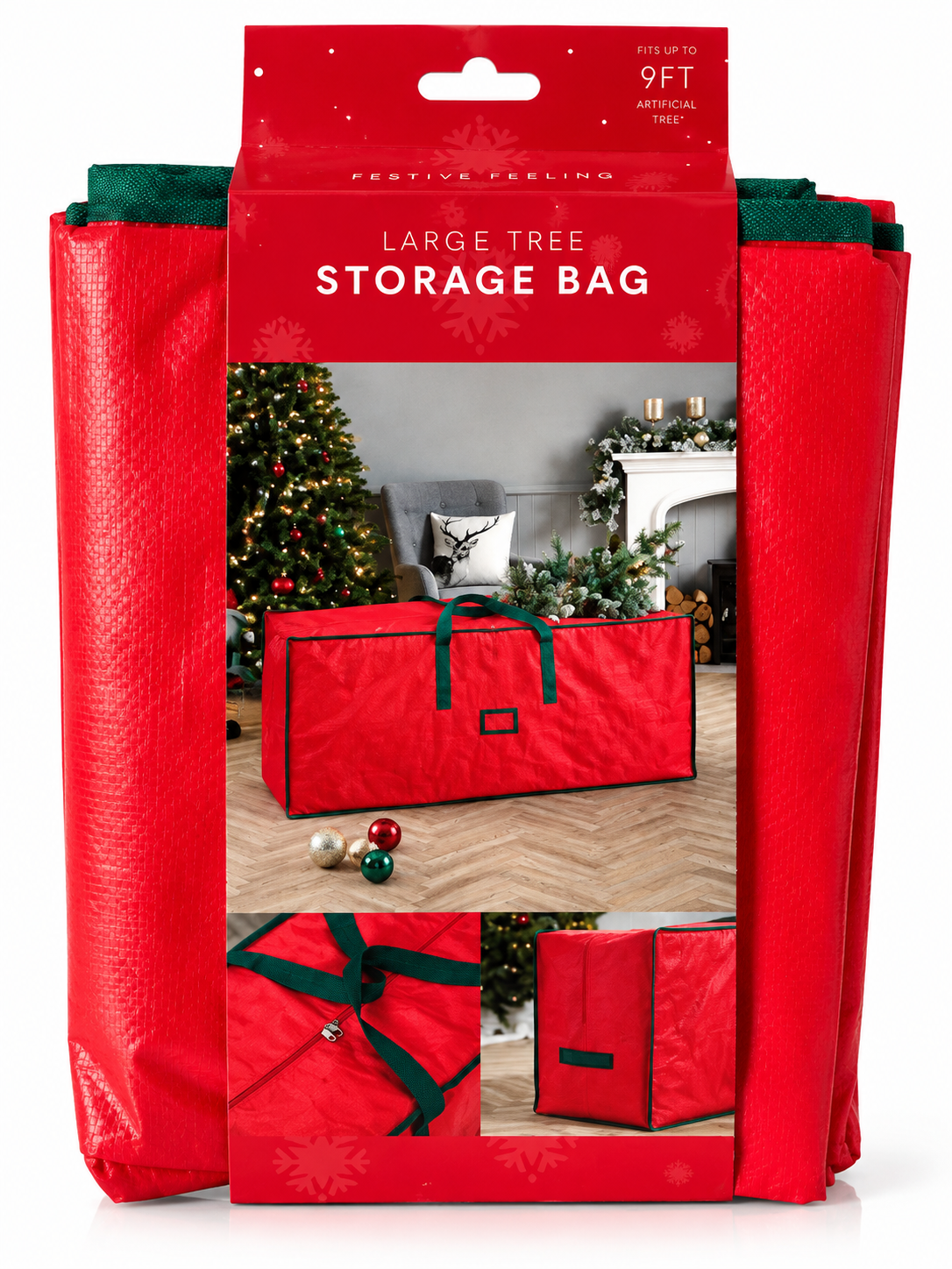 Festive Feeling Large Christmas Tree Storage Bag