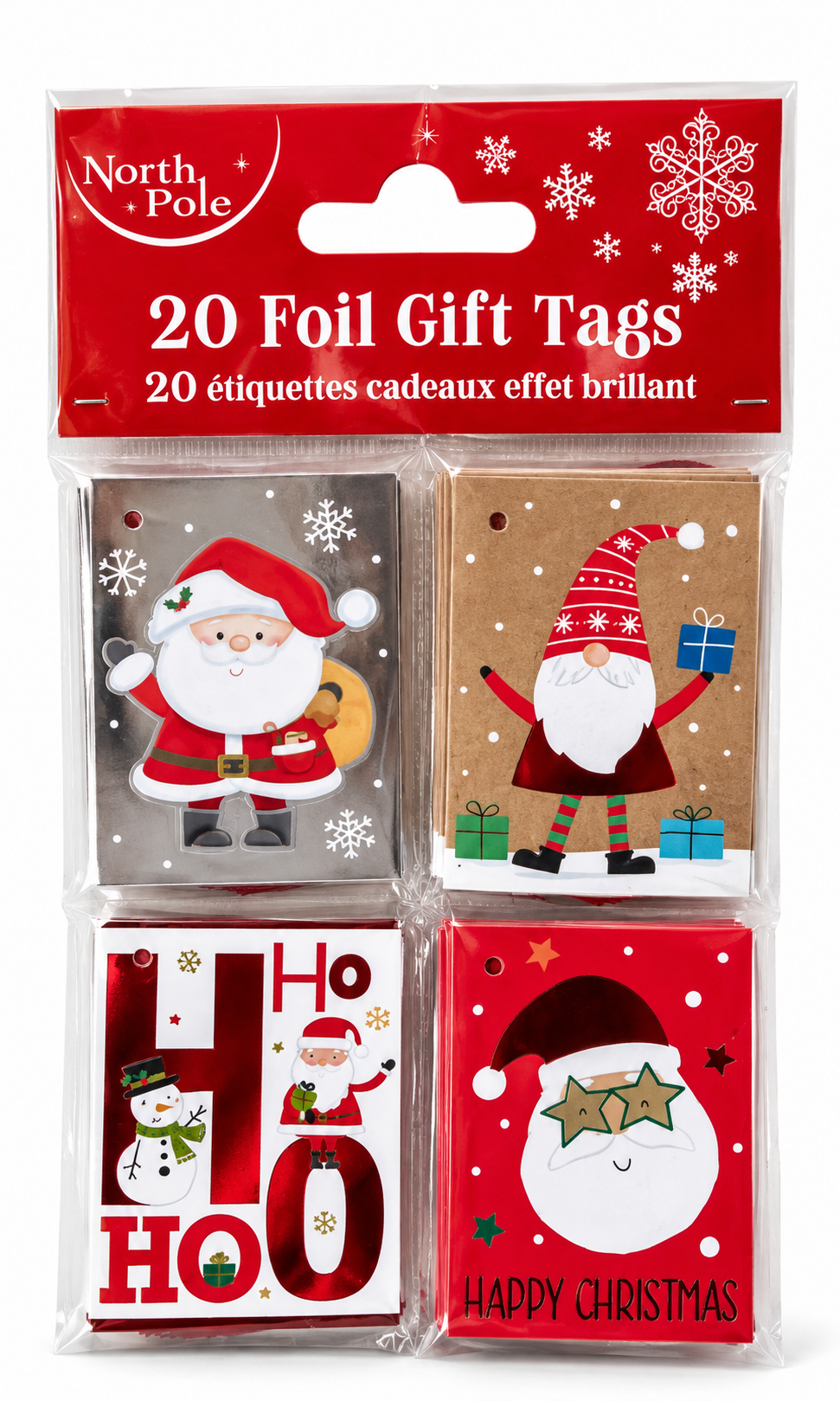 North Pole Christmas Gift Tags