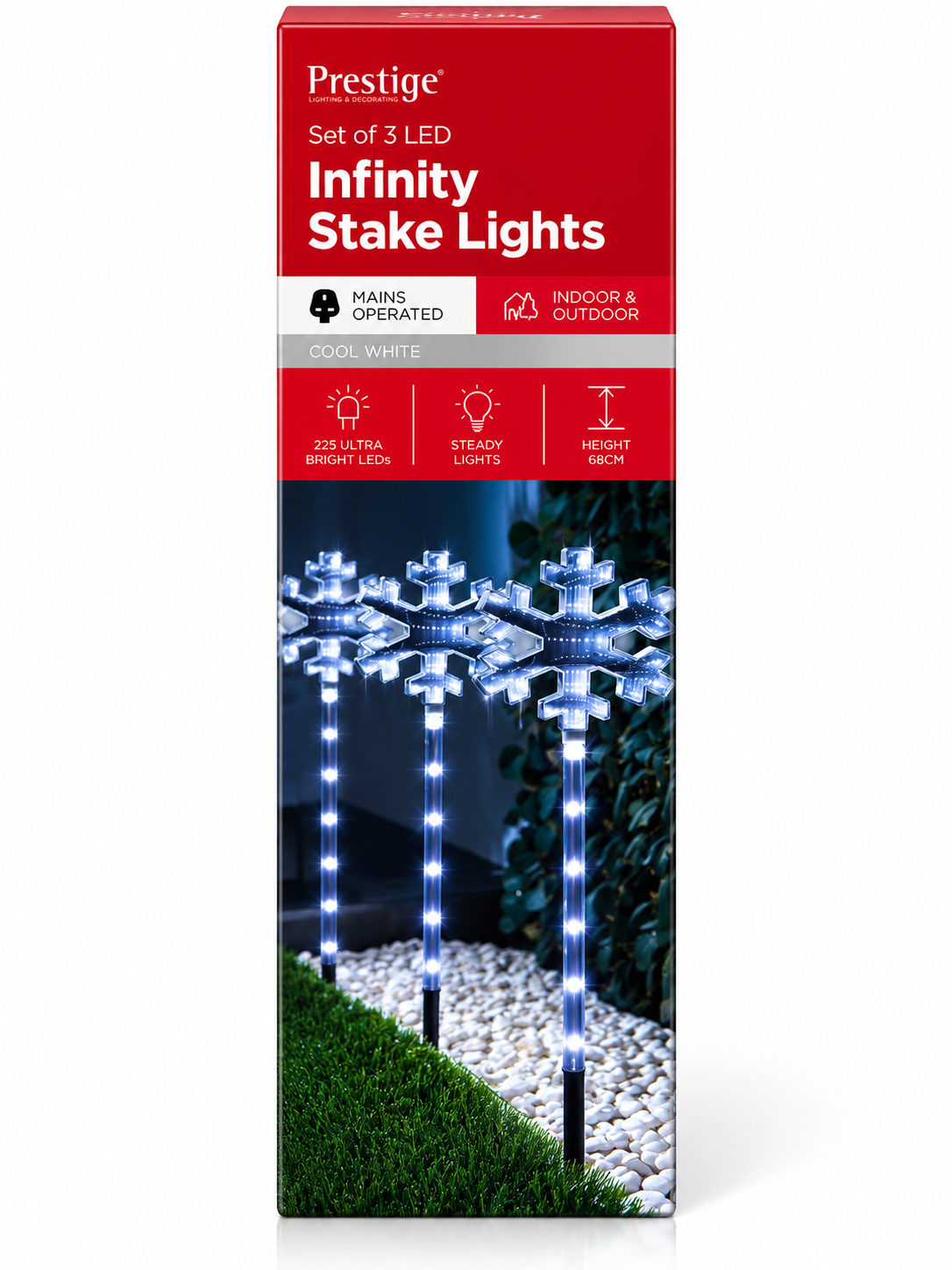 Prestige Mains Operated Led Stake Lights - Stars - Image 2