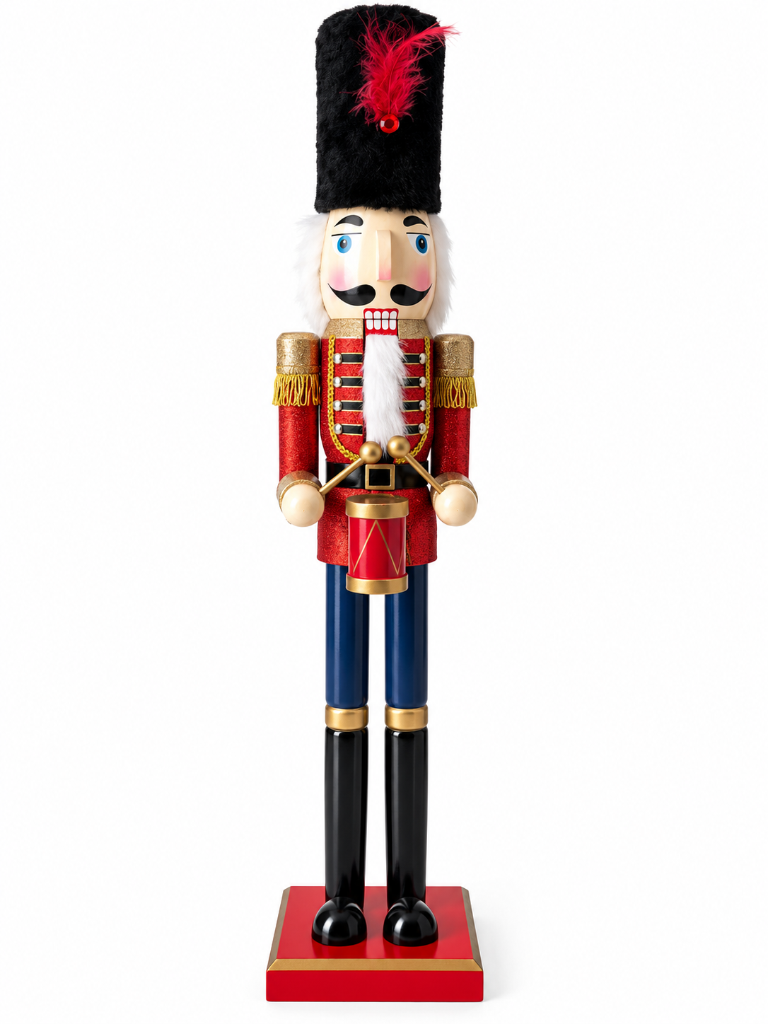 Red Christmas Nut Cracker