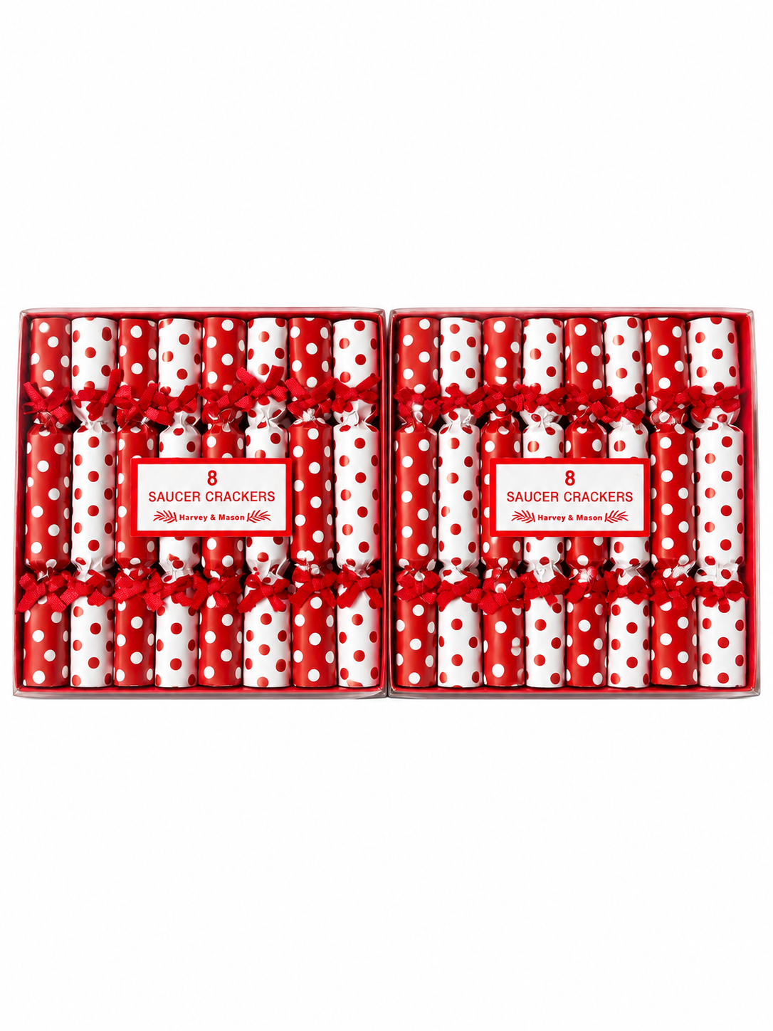 Set of 8 saucer crackers