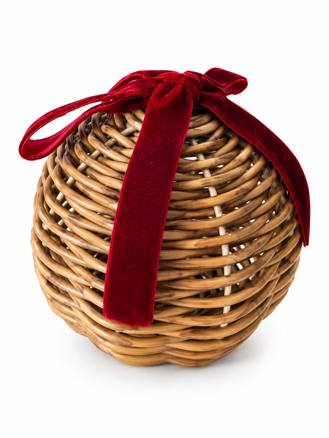Winter charm rattan hanging decoration - Image 2